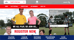 Desktop Screenshot of footballfarnorthcoast.com.au